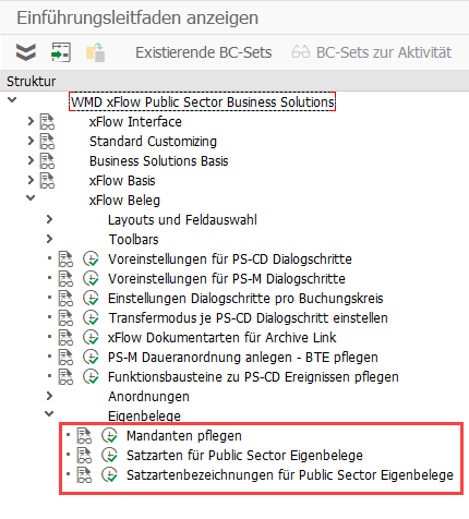 WMD SPRO-Eintragungen für Multi-Back-End